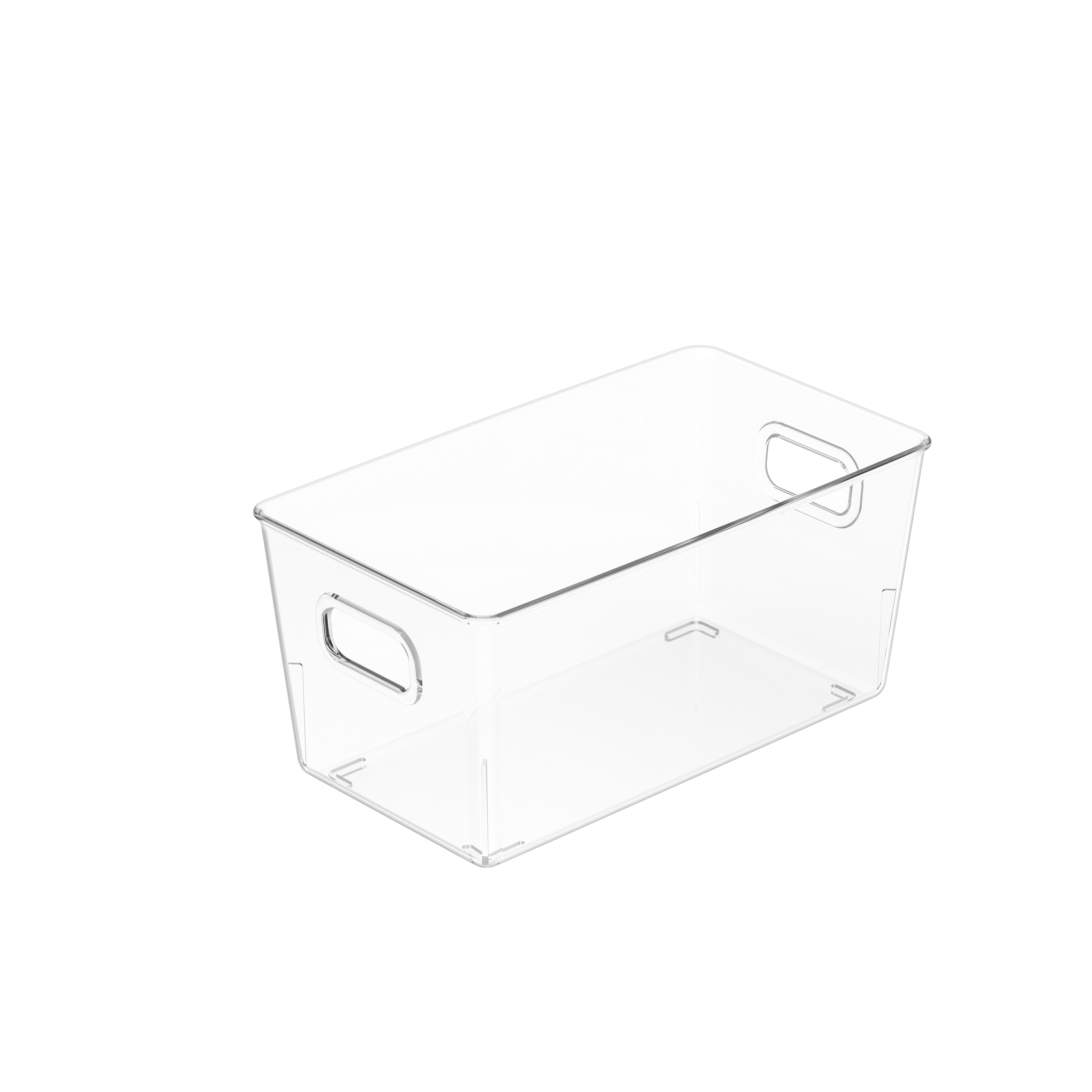 Cutie de organizator de depozitare din plastic transparent