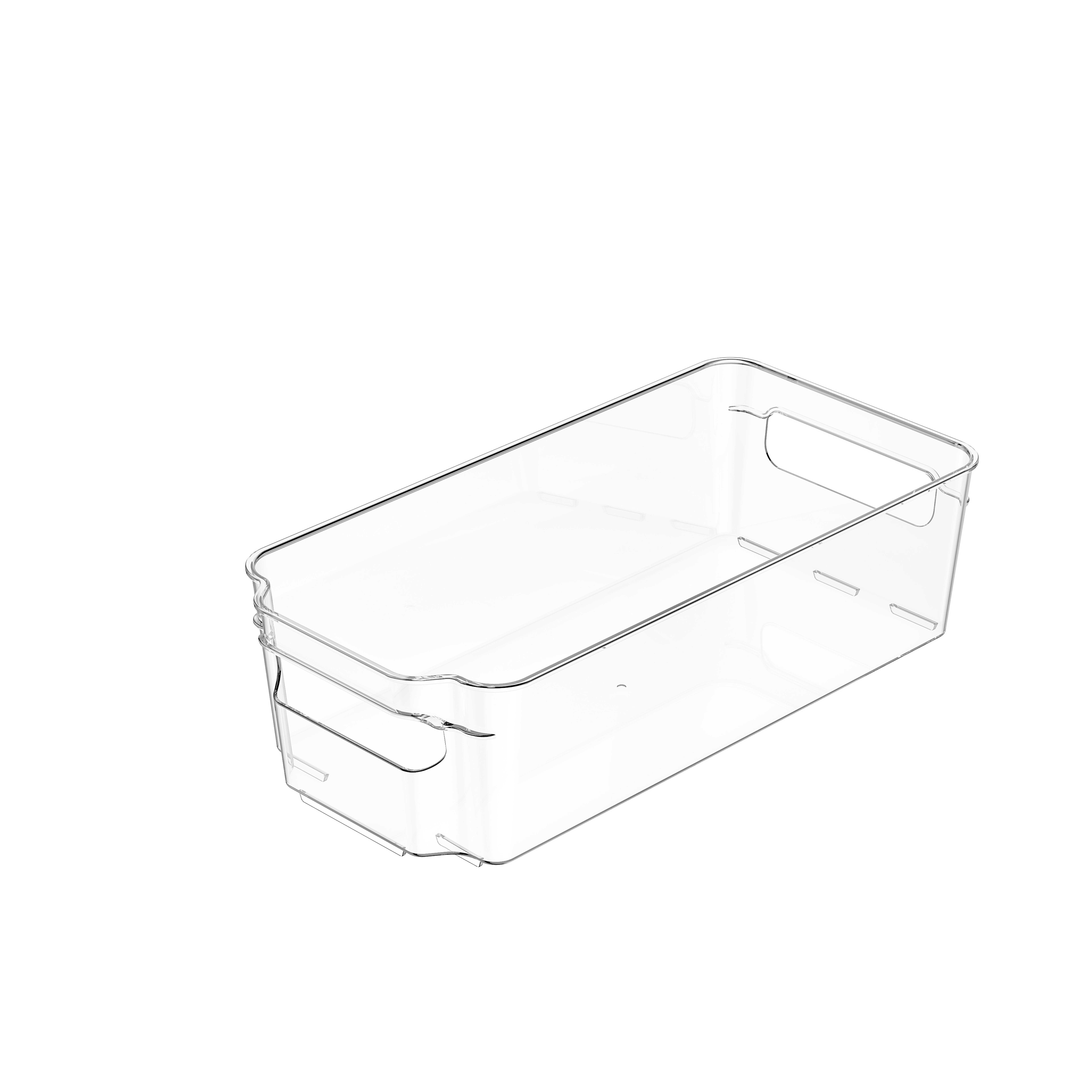 Coșul mediu de frigider în mânere